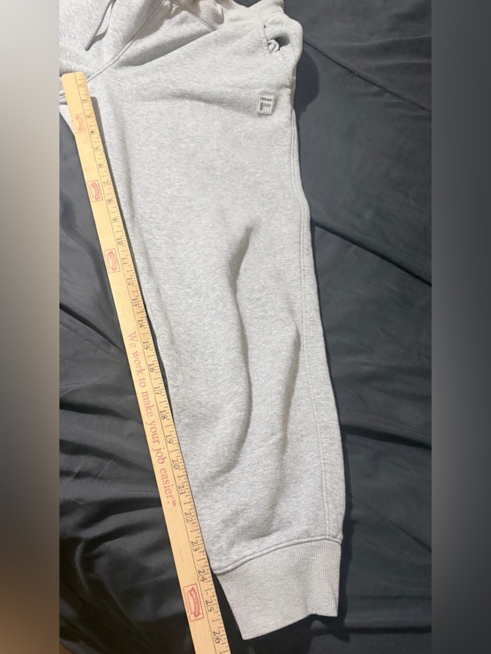 Fila Light Gray Women's Casual Drawstring sweatpants. - Picture 7 of 7
